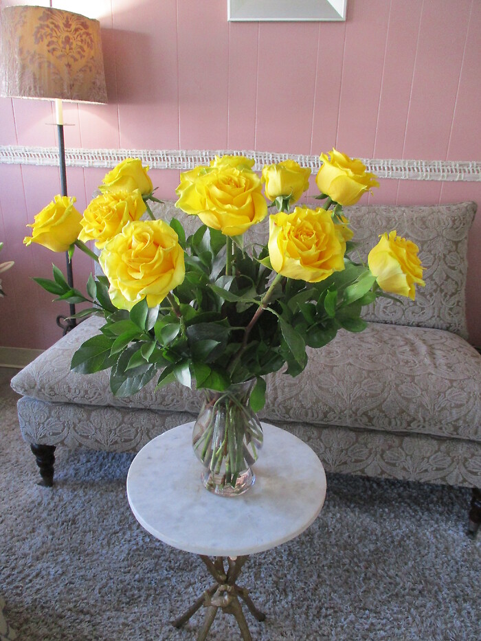 Dozen Yellow Roses