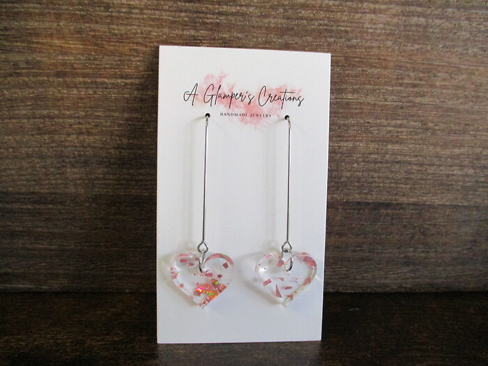 Heart Dangle Earrings